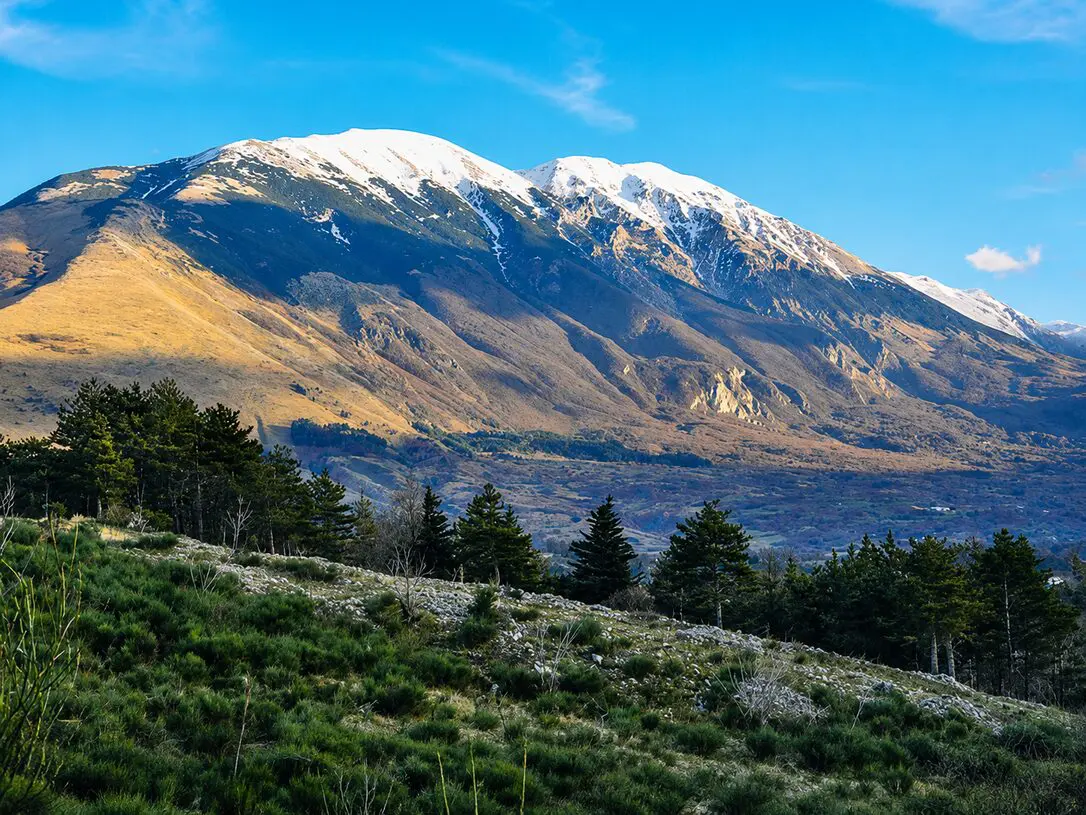 The mountains within easy reach